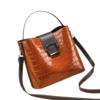 sac bandoulière orange cuite